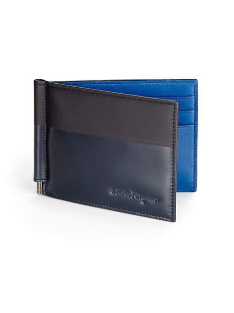 ferragamo money clip wallet